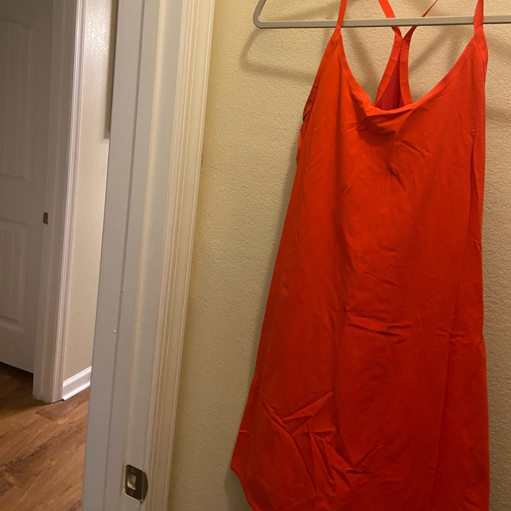 Outdoor Voices Red Exercise Dress